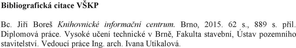 , 889 s. píl. Diplomová práce.