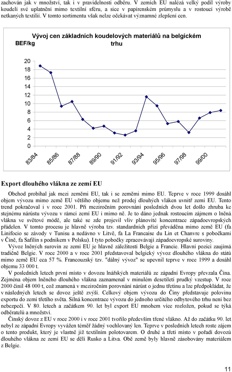 V tomto sortimentu však nelze očekávat významné zlepšení cen.