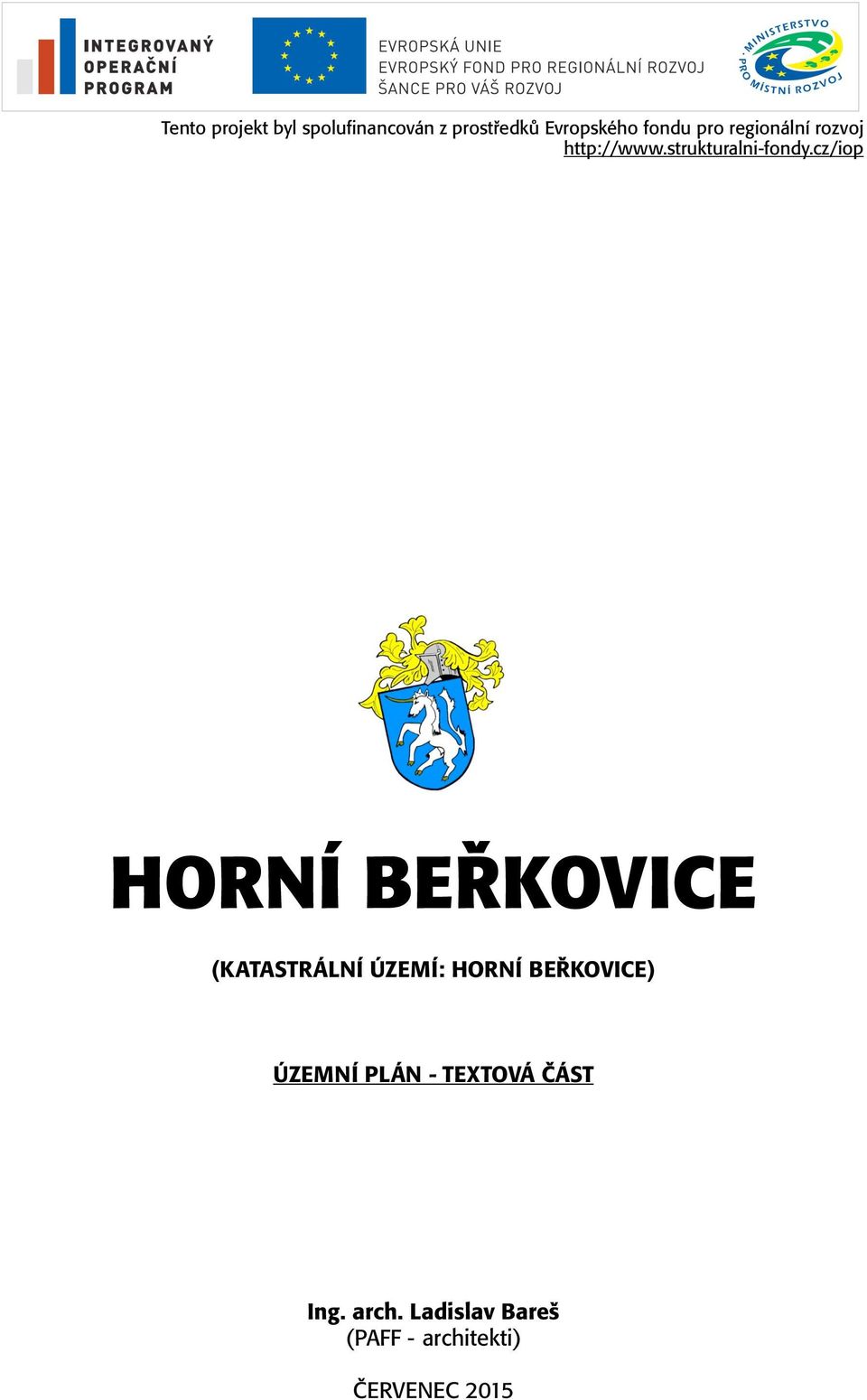 cz/iop HORNÍ BEÿKOVICE (KATASTRÁLNÍ ÚZEMÍ: HORNÍ BEÿKOVICE)