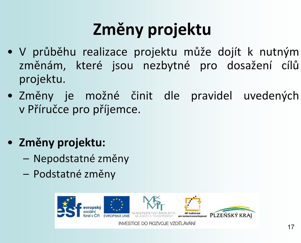 projektu.