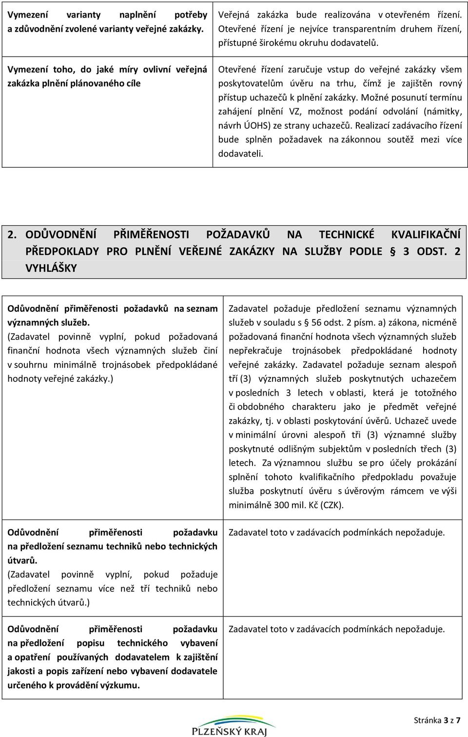 Otevřené řízení je nejvíce transparentním druhem řízení, přístupné širokému okruhu dodavatelů.