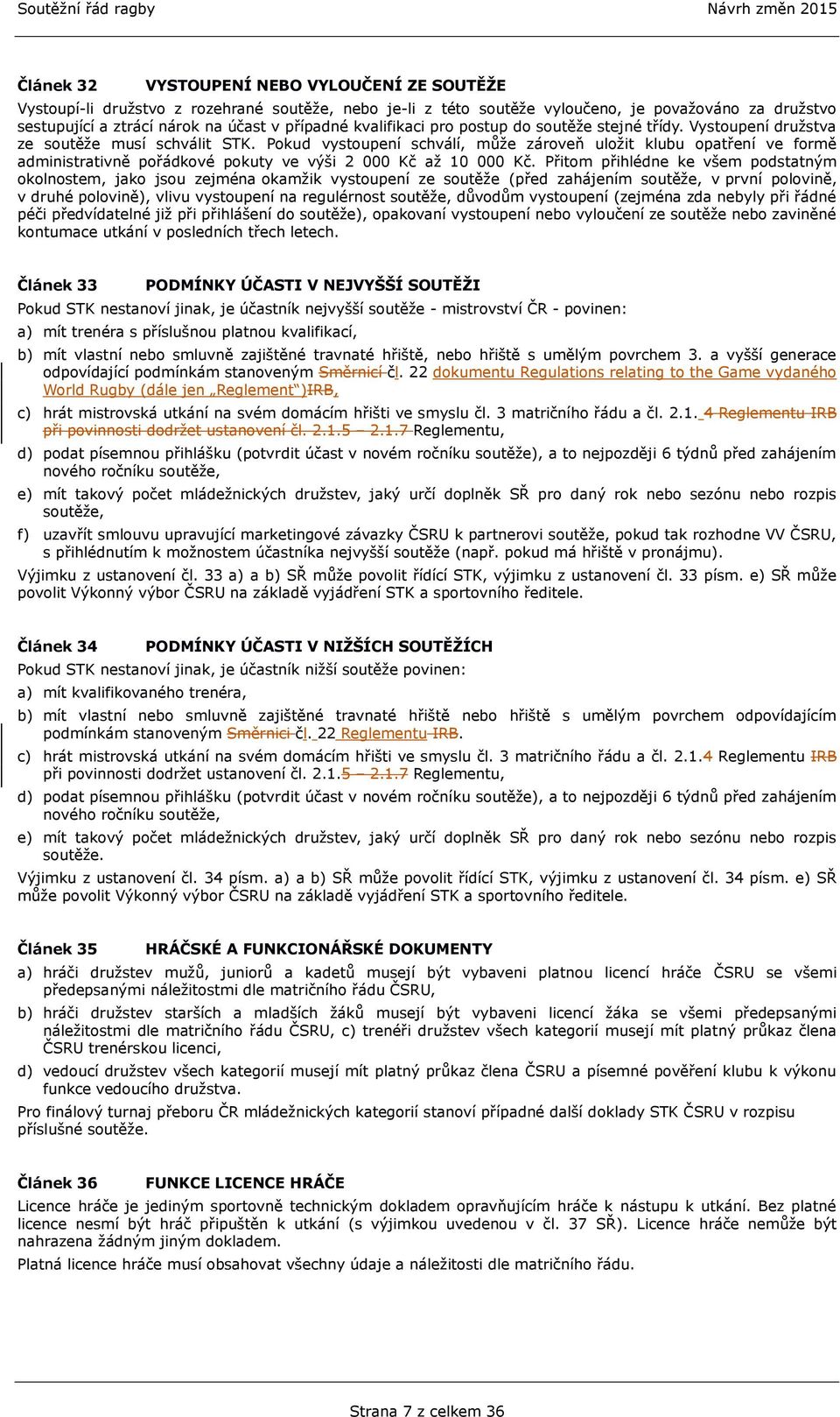 Pokud vystoupení schválí, může zároveň uložit klubu opatření ve formě administrativně pořádkové pokuty ve výši 2 000 Kč až 10 000 Kč.