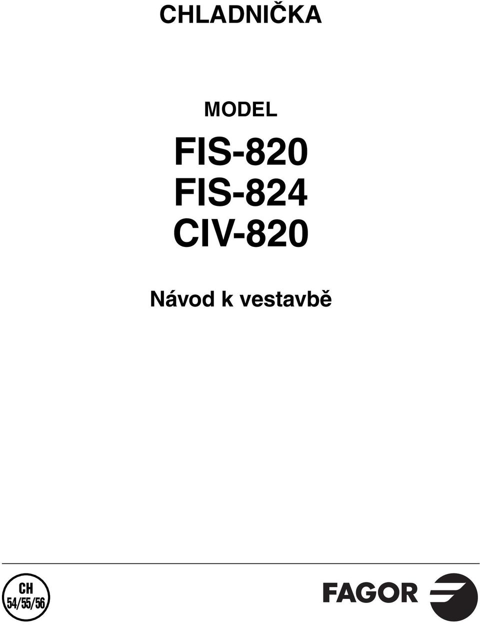 CIV-820 Návod k
