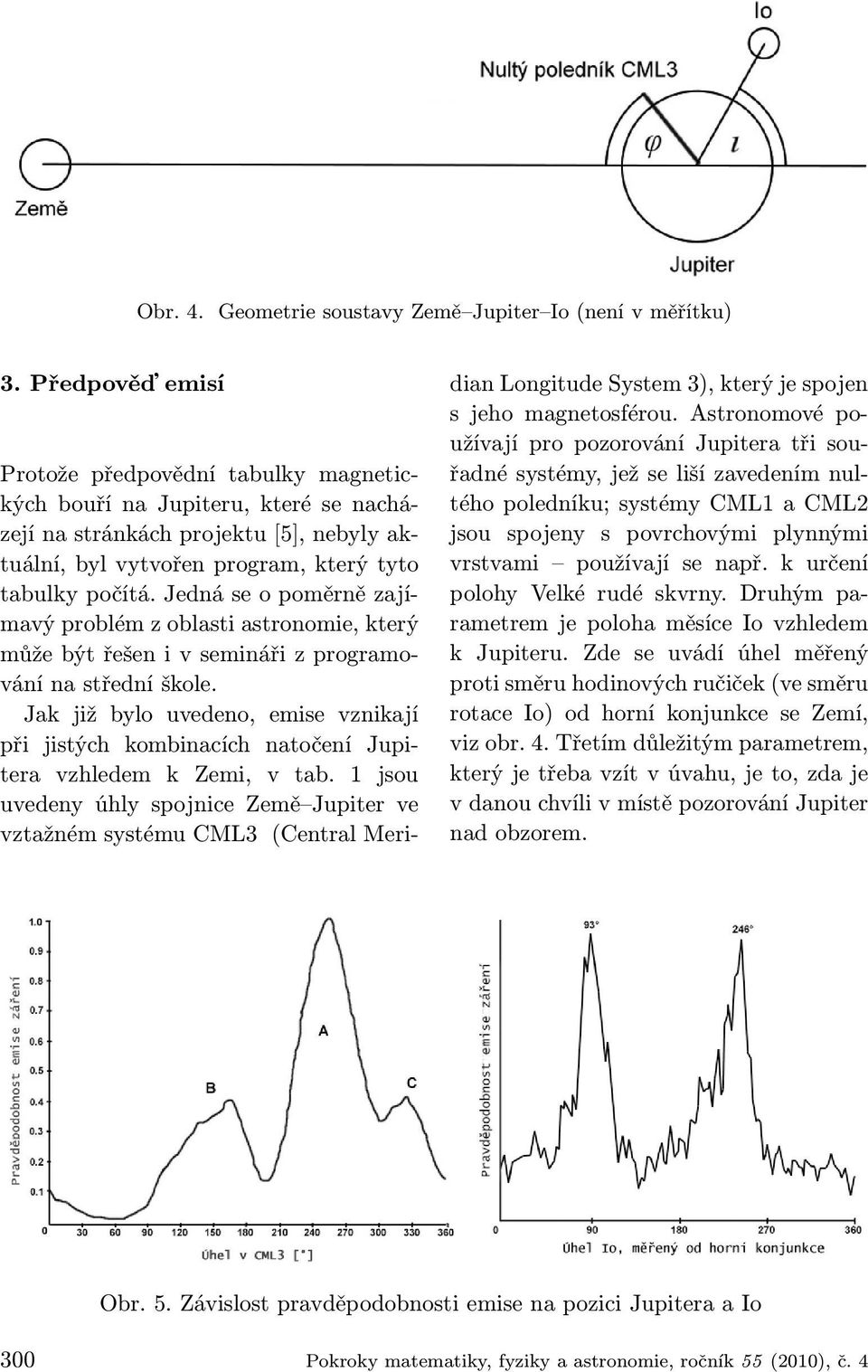 Jedná se o poměrně zajímavý problém z oblasti astronomie, který může být řešen i v semináři z programování na střední škole.