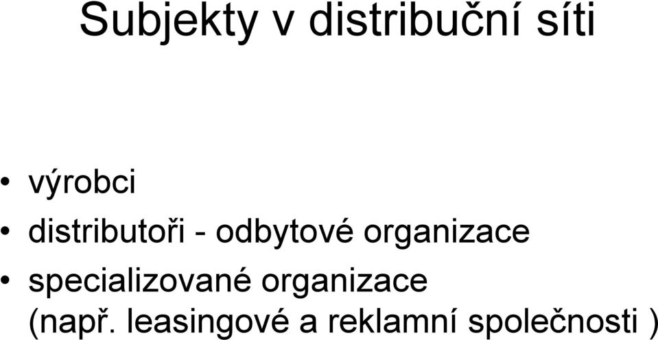 organizace specializované