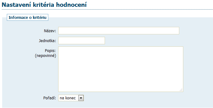 Pak se na detailu zadávacího řízení zobrazí blok Hodnocení nabídek, vizte obrázek 36.