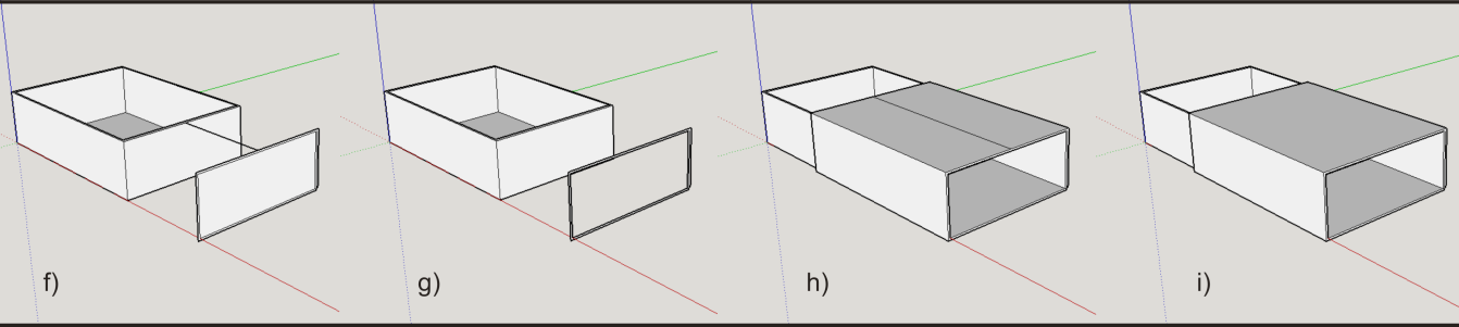 3D modelování a orientace v 3D prostoru 19 Krabička od sirek V programu SketchUp vytvořte 3D model krabičky od sirek. Model vytvořte přesně dle zadaných rozměrů: 1.