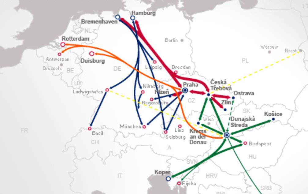 Multiplikační efekty propojení D49 R6 Strategická průmyslová zóna HOLEŠOV GLOBAL LOGISTICS FOR CENTRAL EUROPE and BEYOND Terminal ZLIN - Zelechovice/Lipa