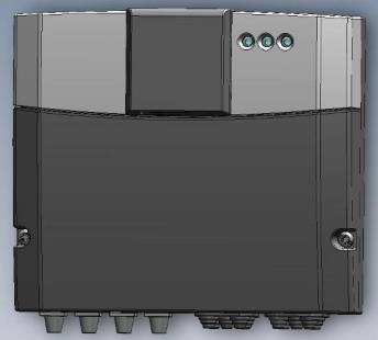 230 V/50 Hz, 3x vstup NTC čidla Výstupní signál pro kotel e-bus 2 kotle EVO Hmotnost 2 kg, montáž na zeď 127 x 125 x 23 mm Dodávka bez teplotních čidel pro solár Různé předdefinované funkce až 3