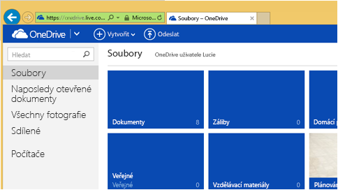 10.1.5 Uložení souborů na OneDrive z aplikace pro plochu Pokud používáte aplikaci pro plochu, třeba Microsoft Office Word nebo Malování, můžete soubory taky uložit přímo na OneDrive.