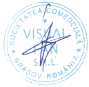 PROHLÁŠENÍ O SHODĚ č.1358 My, SC Visual Fan SRL, se sociálním sídlem v Brašově, 61. Brazilor Street, poštovní směrovací číslo 500313 Rumunsko, zapsána v obchodním rejstříku obchodu Brašov pod č.