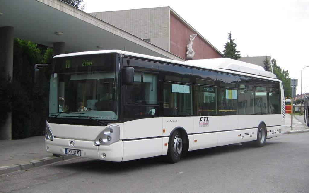 Irisbus Citelis Motor Cursor 8 Kompozitové lahve