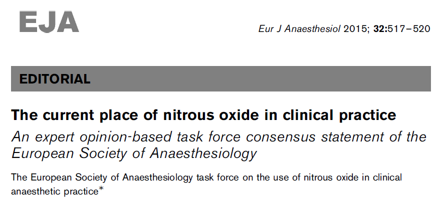 s N 2 O + snížení dávek anestetik - vyšší riziko PONV (> 1 h) -