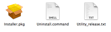 Odinstalace ovladače Ujistěte se, že jste vyrali správnou složku pro vaši verzi Mac OS.