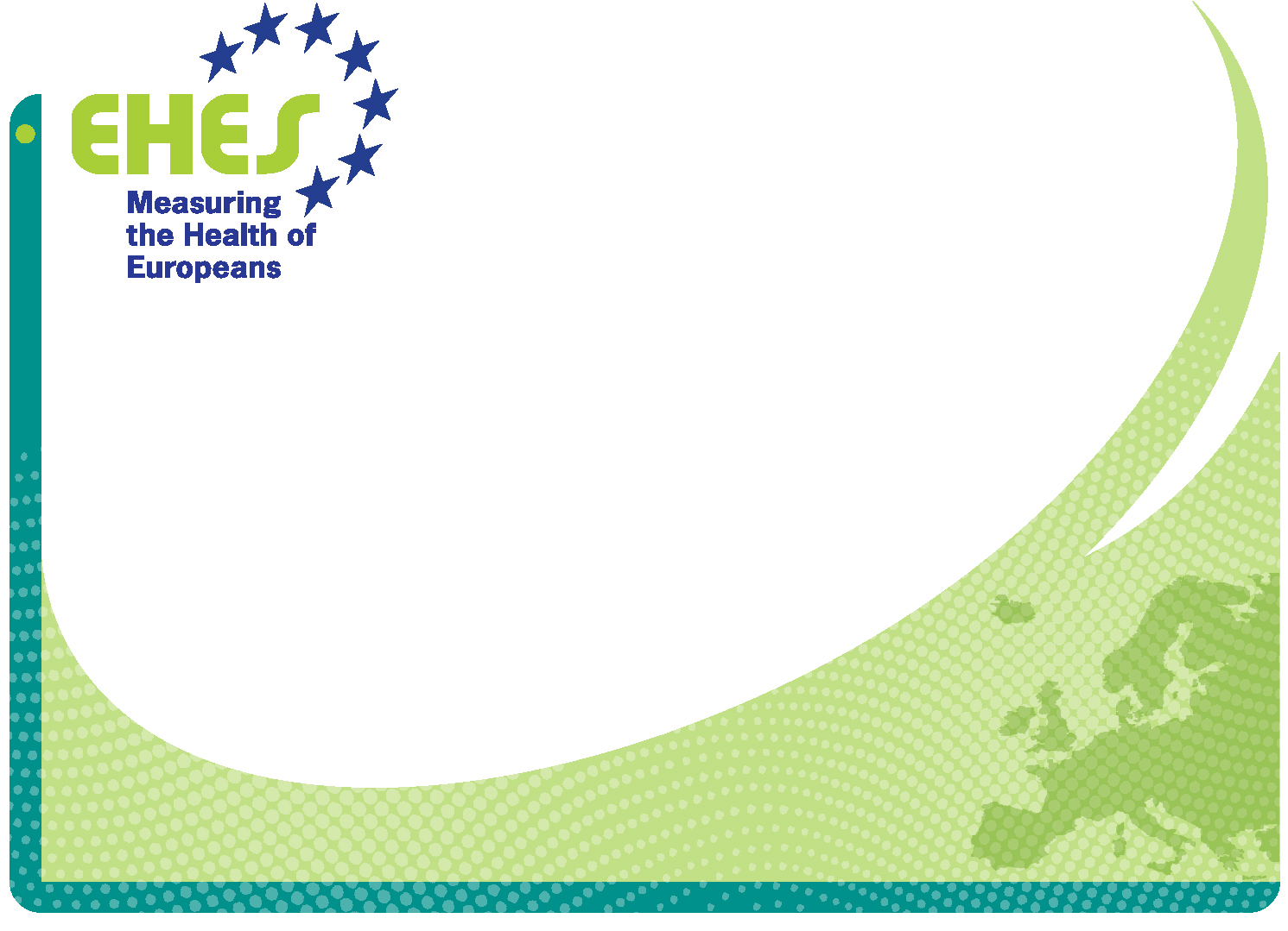 Výběrové šetření EHES European Health Examination Survey Jana