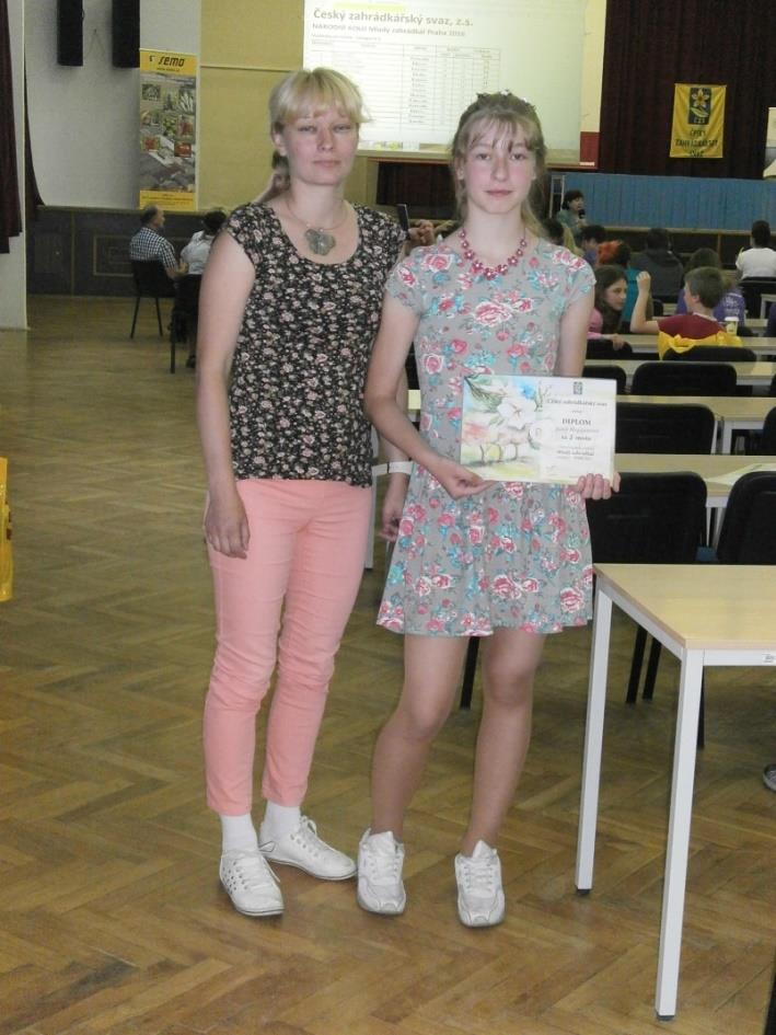 V kategorii A zvítězila naše Jana Hopjanová a v červnu se zúčastnila národního kola, na kterém vybojovala nádherné 3. místo. Územní sdružení ČZS Opava V Opavě 4. 5. 2016 Vážená paní ředitelko, Dne 27.