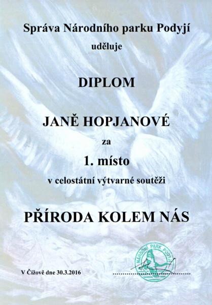 1. místo Jana