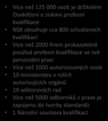 personální praxi Více než 1000 autorizovaných osob 10 ministerstev v rolích autorizujících orgánů 29