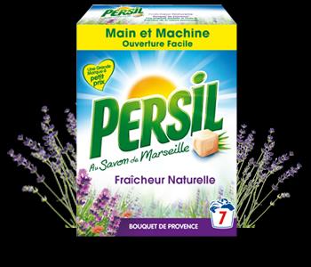 PERSIL Au savon de Marseille Francouzský Persil je unikátní prací prostředek na přírodní bázi - k dostání pouze ve Francii.