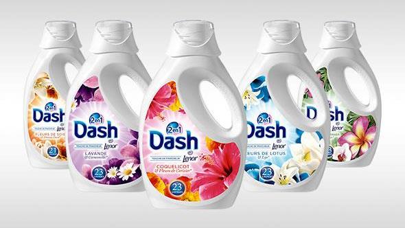 DASH Lenor Prací prášek s aviváží Francouzský Dash je excelentní prací prostředek, který obsahuje aviváž Lenor s parfémem.