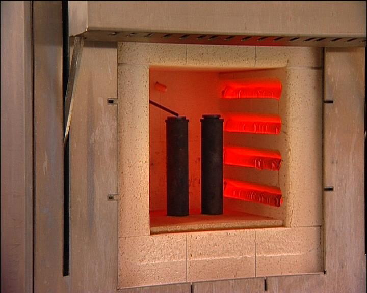 Režimy tepelného zpracování Teplota ( ⁰C ) Čas ( h ) Ochlazování 800 2 voda / vzduch 1000 2