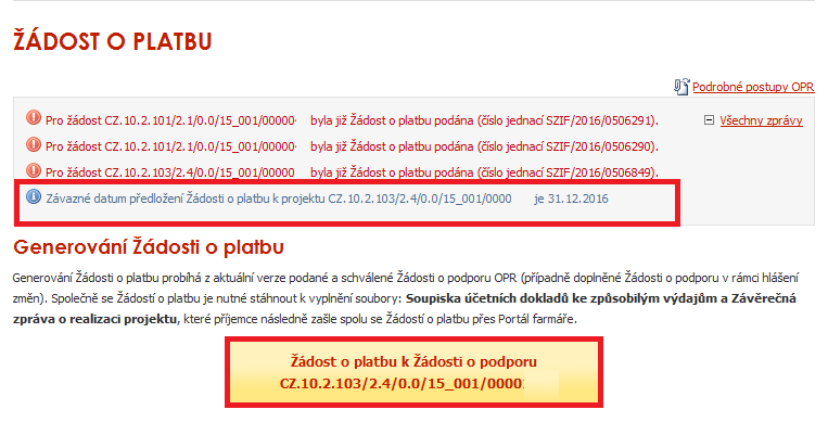 Po kliknutí na záložku PORTÁL FARMÁŘE se v hlavičce webových stánek SZIF zobrazí okno pro přihlášení (obrázek 3).