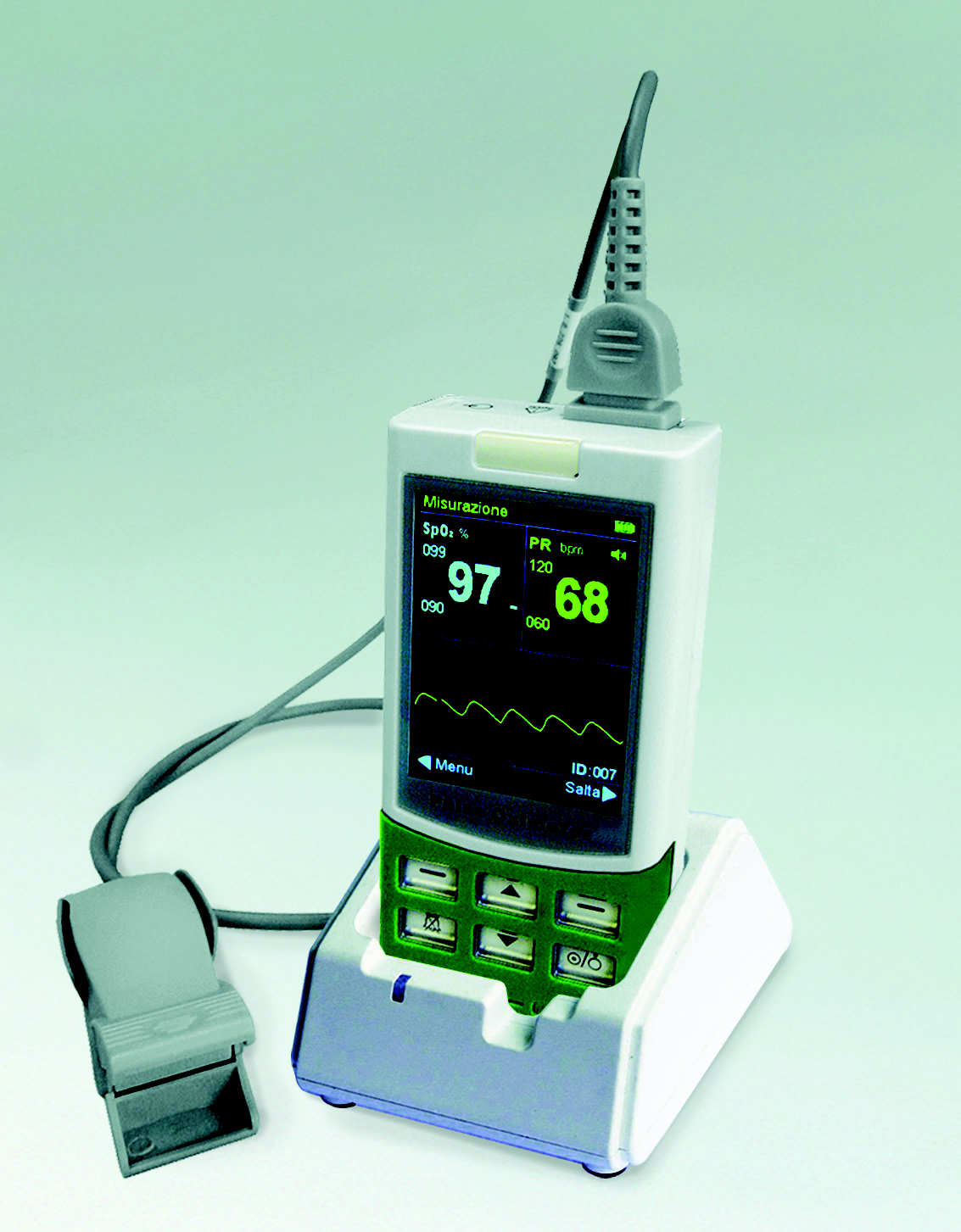 PULSOXIMETER The SA101 pulse oximeter is intended for non-invasive spot-check Measurement of functional oxygen saturation of arterial hemoglobin (SpO2).