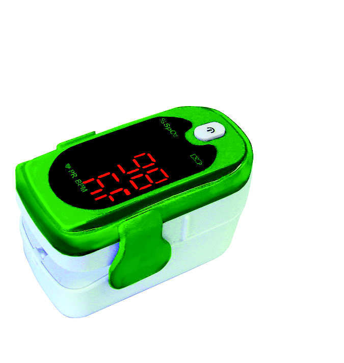 Spegnimento automatico, 2 comode batterie alcaline tipo AAA, Adatto a pazienti in età adulta e pediatrica PULSOXYMETRE The SB101 pulse oximeter is intended for non-invasive spot-check Measurement of