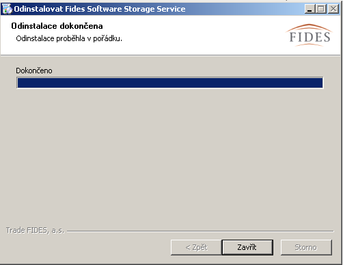 12 Fides Software Storage Client manuál správce Obr.