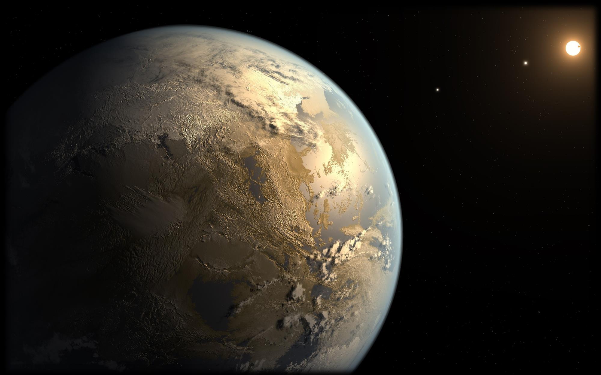 Kepler 186 f Systém 5 planet kolem hvězdy typu M Vzdálenost: