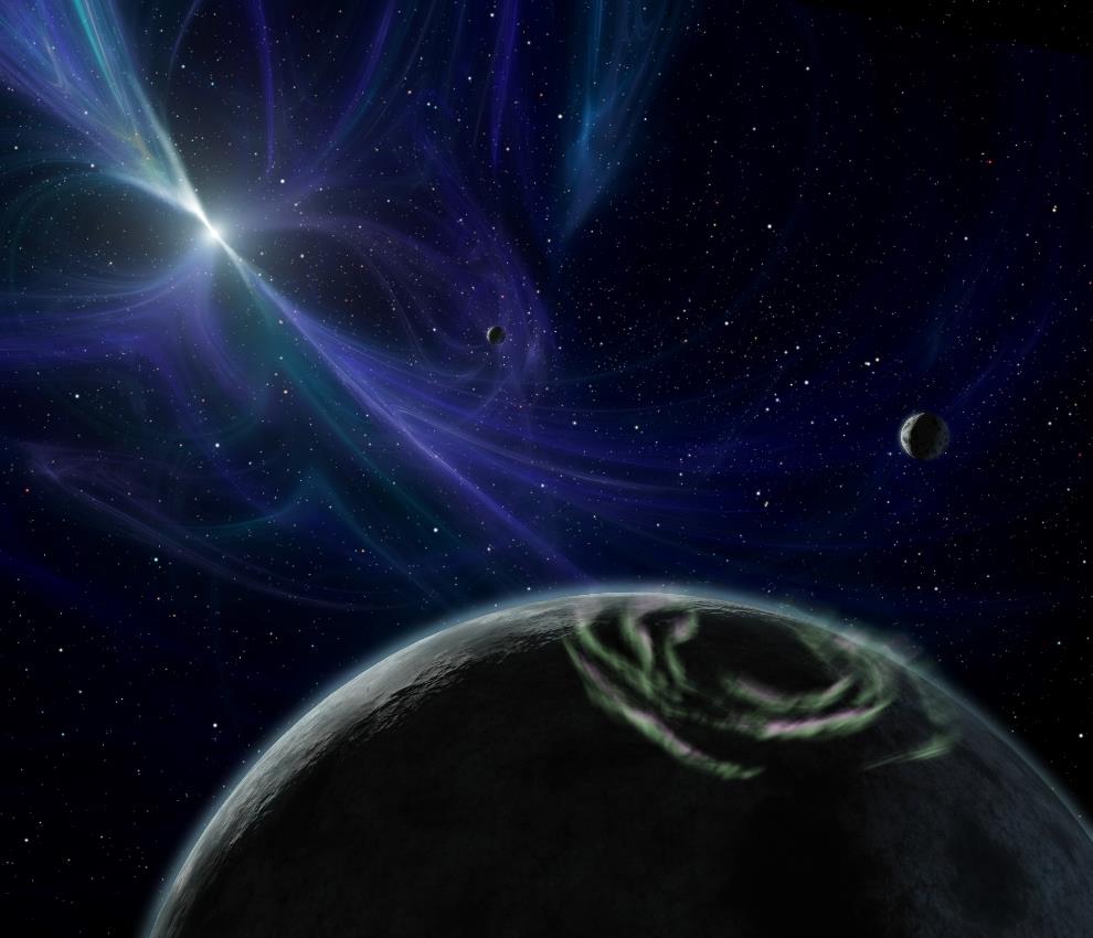 Exoti mezi planetami Růžová planeta GJ 504b Planeta v halu Galaxie