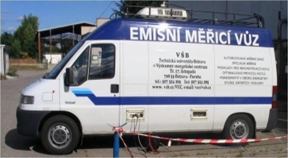 PM2,5, těžké kovy, ) Autorizace na měření emisí Další