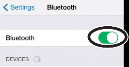 Použití funkcí Bluetooth Zajištění funkcí Bluetooth Podle země zakoupení, nemusí být funkce Bluetooth k dispozici. Pokud jsou k dispozici funkce Bluetooth 5.