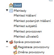 Ohlášení údajů agendy ovzduší předepsané datovým standardem pro F_OVZ_SPOJ nebude možné pro nezaregistrované subjekty a jejich provozovny.