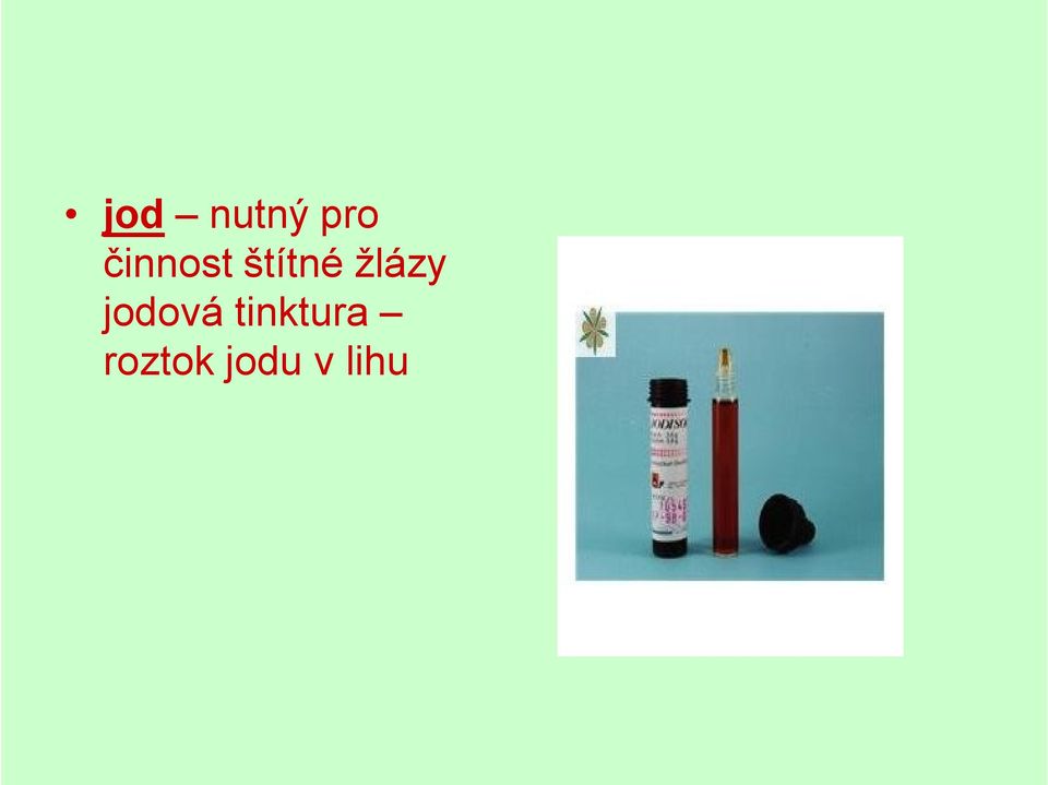 žlázy jodová