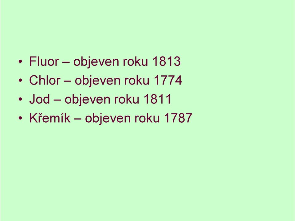 Jod objeven roku 1811