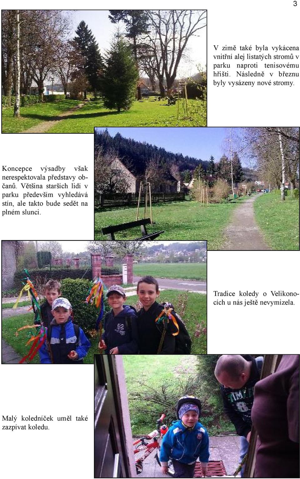 Koncepce výsadby však nerespektovala představy občanů.