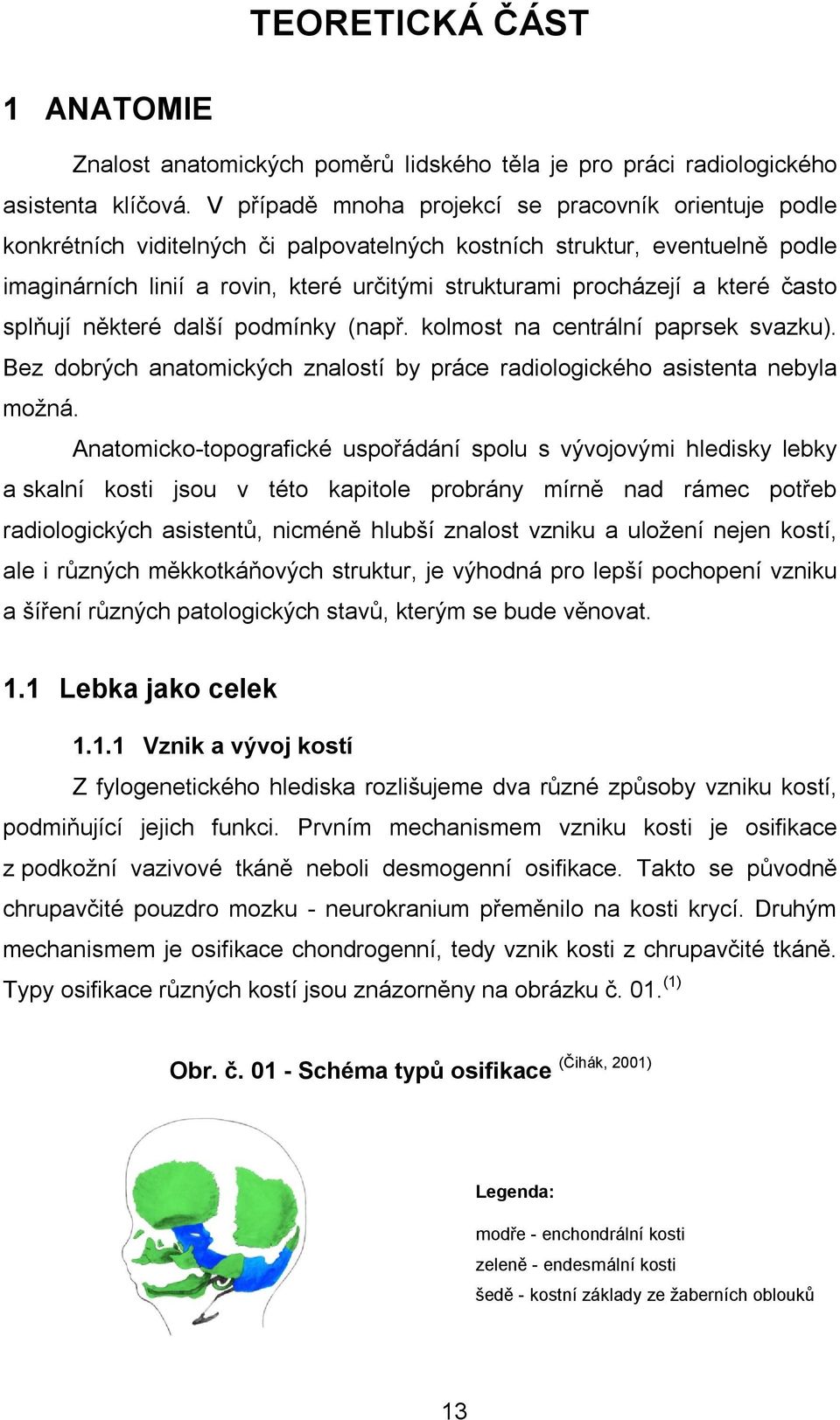 které často splňují některé další podmínky (např. kolmost na centrální paprsek svazku). Bez dobrých anatomických znalostí by práce radiologického asistenta nebyla možná.