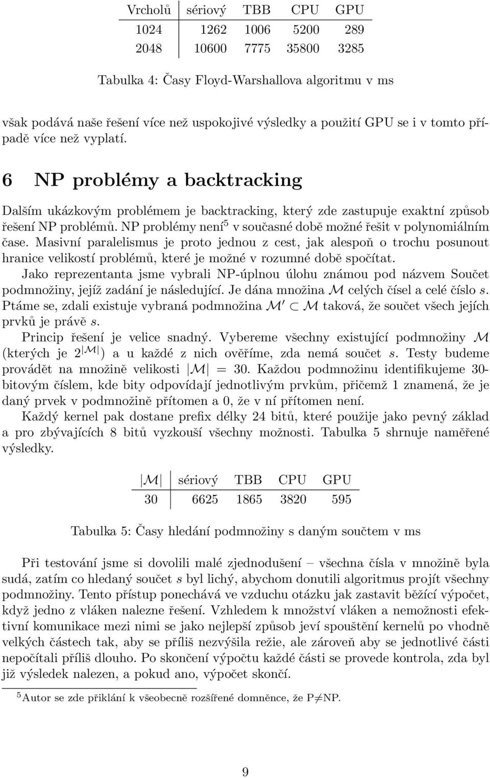 NP problémy není 5 v současné době možné řešit v polynomiálním čase.