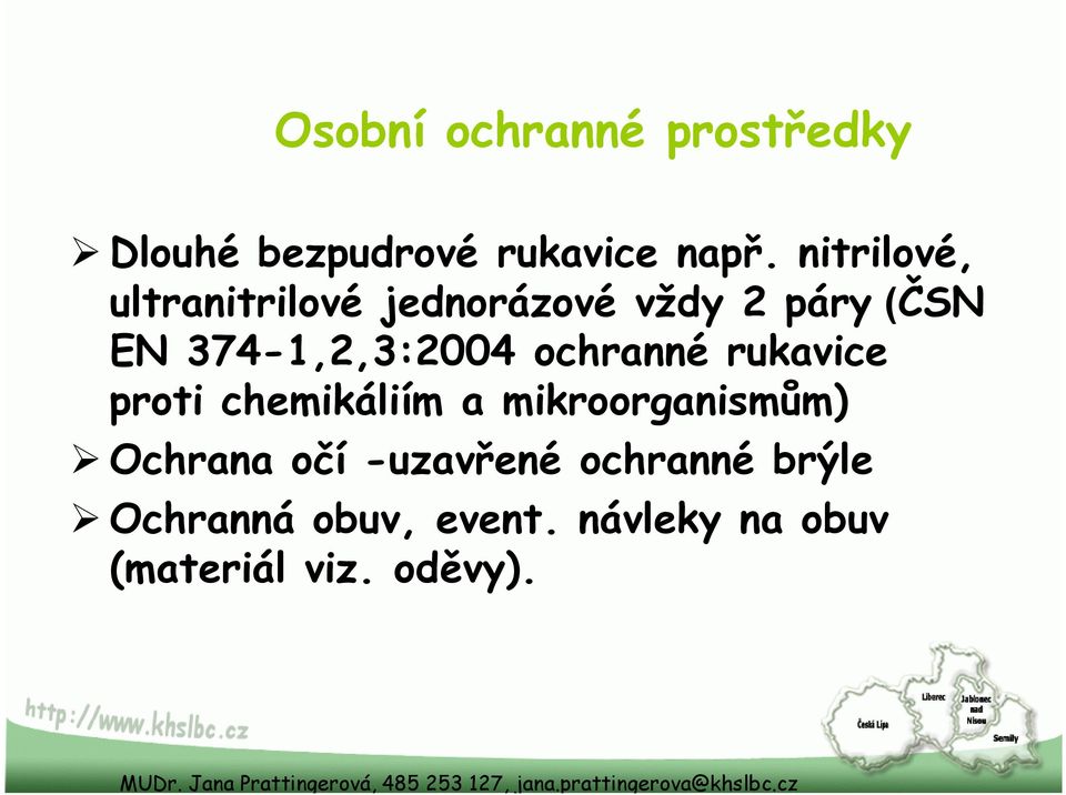 374-1,2,3:2004 ochranné rukavice proti chemikáliím a