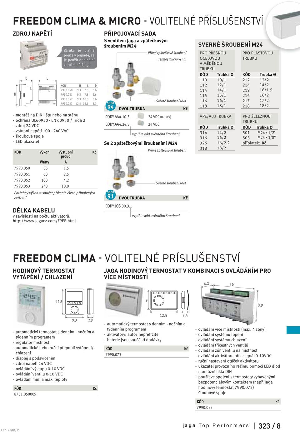 3 - montáž na DIN lištu nebo na stěnu - ochrana UL60950 - EN 60950 / Trída 2 -zdroj 24 VDC - vstupní napětí 100-240 VAC -šroubové spoje - LED ukazatel KÓD Výkon Watty Výstupní proud A 7990.050 36 1.