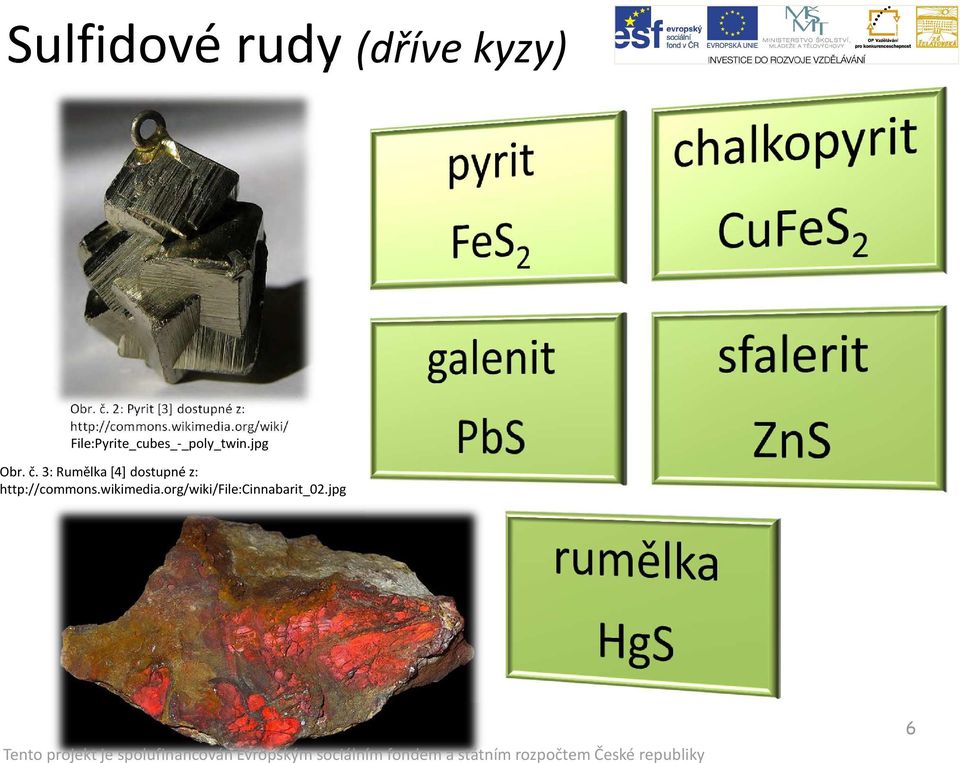 org/wiki/ File:Pyrite_cubes_-_poly_twin.jpg Obr. č.