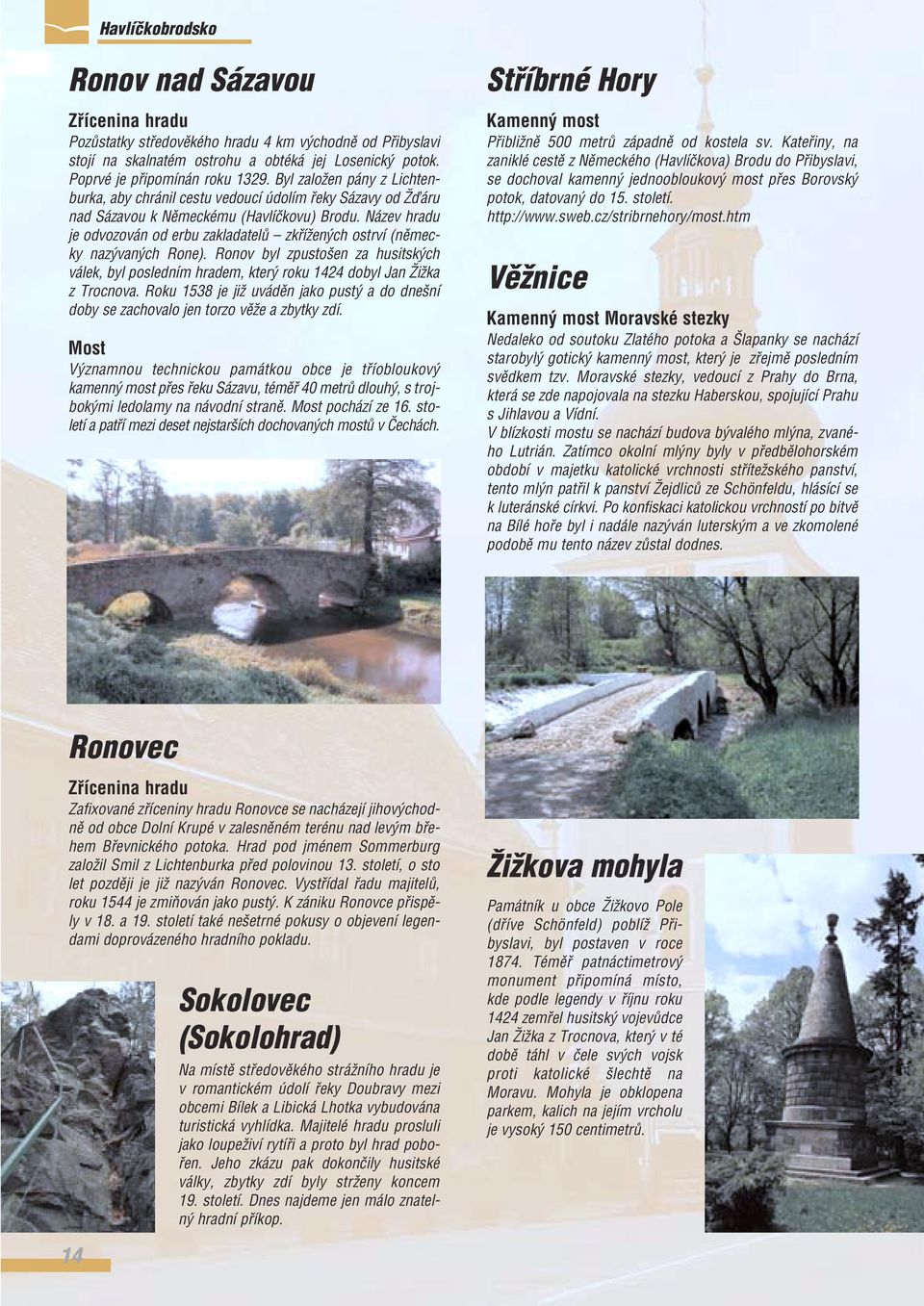Název hradu je odvozován od erbu zakladatelû zkfiíïen ch ostrví (nûmecky naz van ch Rone). Ronov byl zpusto en za husitsk ch válek, byl posledním hradem, kter roku 1424 dobyl Jan ÎiÏka z Trocnova.