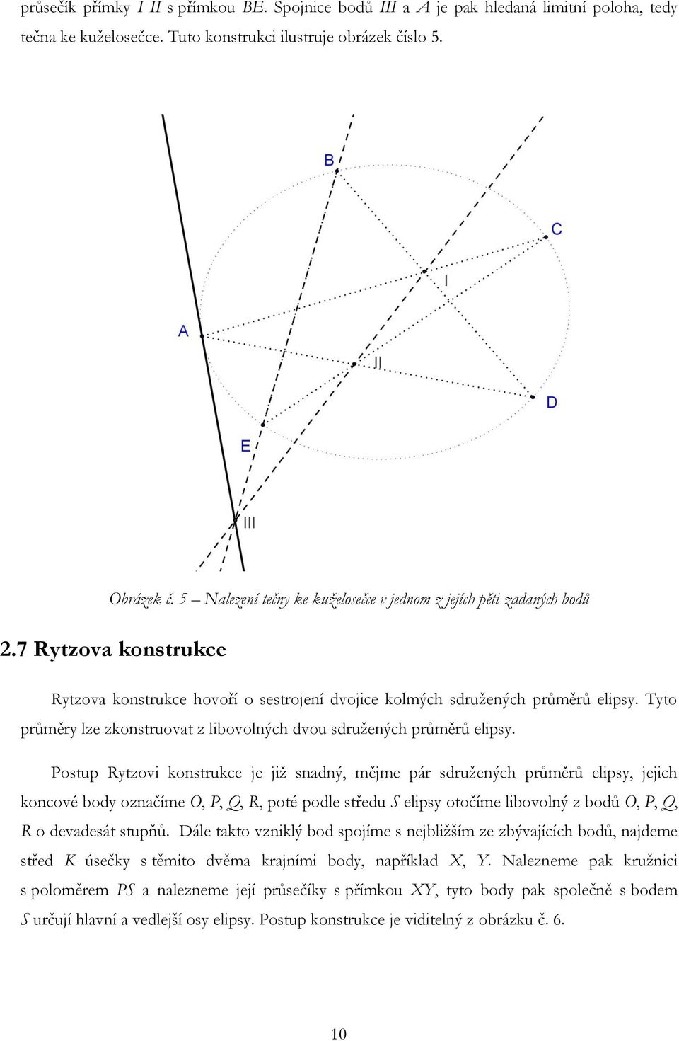 Tyto průměry lze zkonstruovat z libovolných dvou sdružených průměrů elipsy.