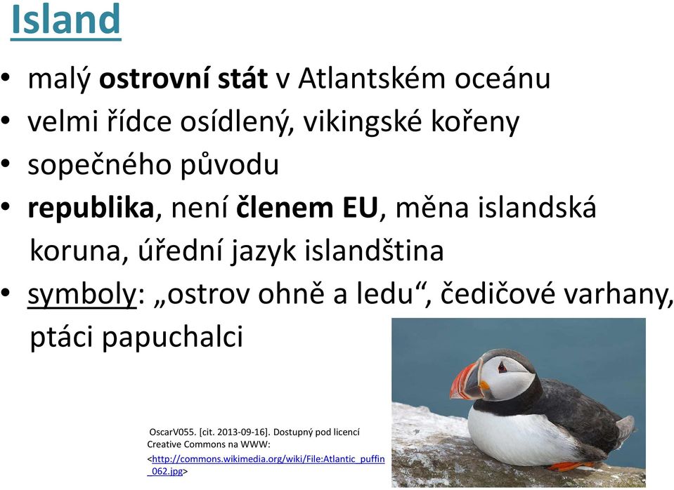 ostrov ohně a ledu, čedičové varhany, ptáci papuchalci OscarV055. [cit. 2013-09-16].