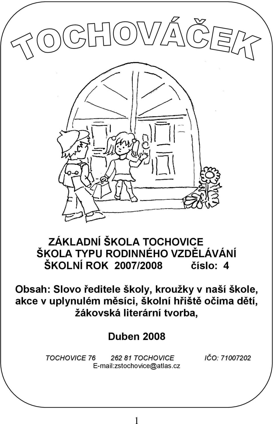 v uplynulém měsíci, školní hřiště očima dětí, žákovská literární tvorba,