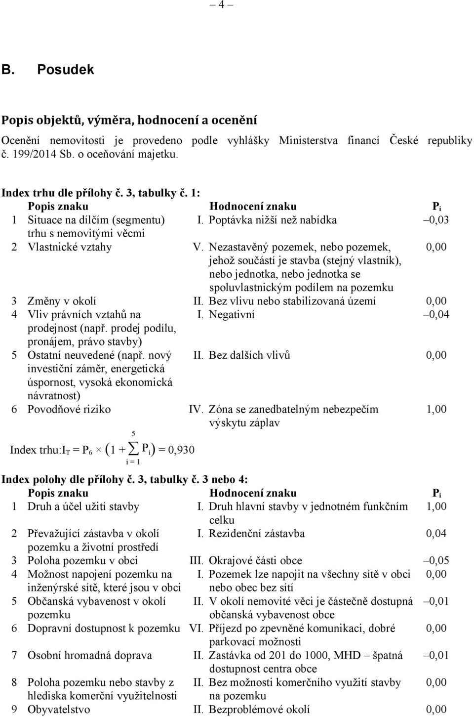 Nezastavěný pozemek, nebo pozemek, 0,00 jehož součástí je stavba (stejný vlastník), nebo jednotka, nebo jednotka se spoluvlastnickým podílem na pozemku 3 Změny v okolí II.