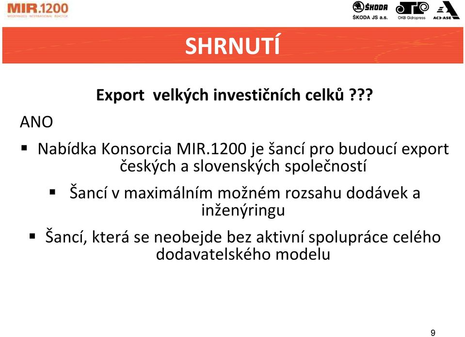 1200 je šancí pro budoucí export českých a slovenských společností