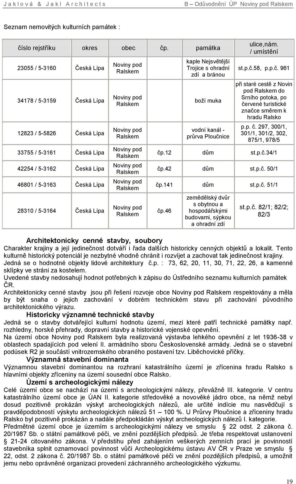 pod Ralskem Noviny pod Ralskem Noviny pod Ralskem Noviny pod Ralskem Noviny pod Ralskem Noviny pod Ralskem Noviny pod Ralskem kaple Nejsvětější Trojice s ohradní zdí a bránou boží muka vodní kanál -