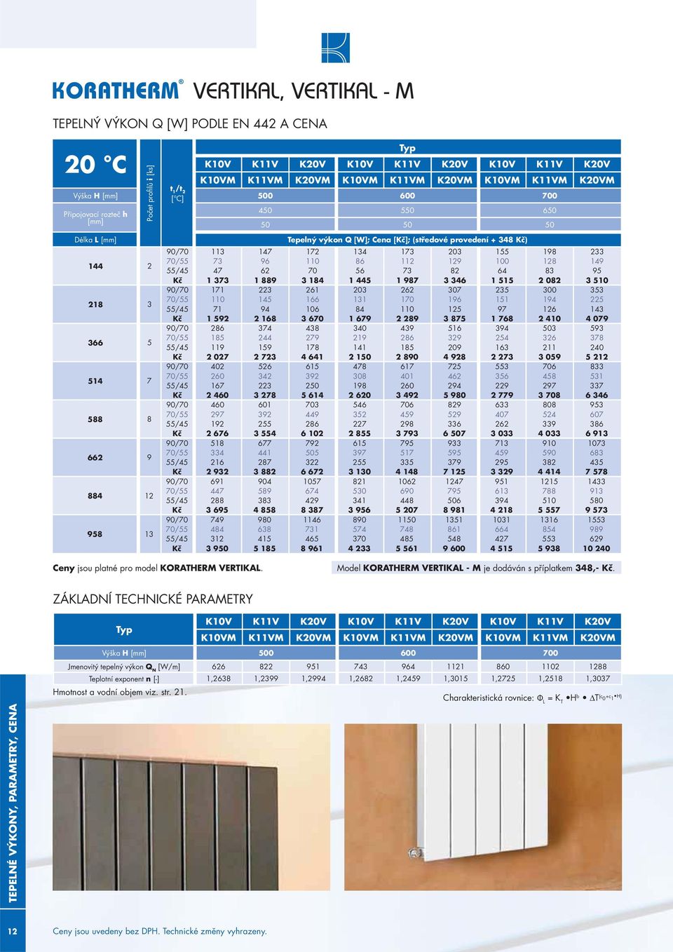 PARAMETRY, CENA 366 5 514 7 588 8 662 9 884 12 958 13 90/70 113 147 172 134 173 203 155 198 233 70/55 73 96 110 86 112 129 100 128 149 55/45 47 62 70 56 73 82 64 83 95 Kč 1 373 1 889 3 184 1 445 1